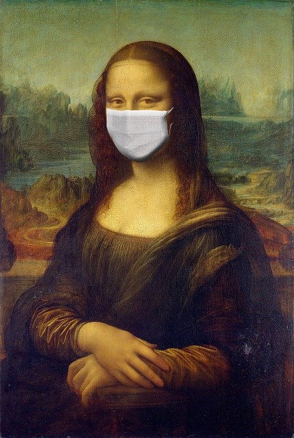 Mona Lisa during coronavirus lockdowns